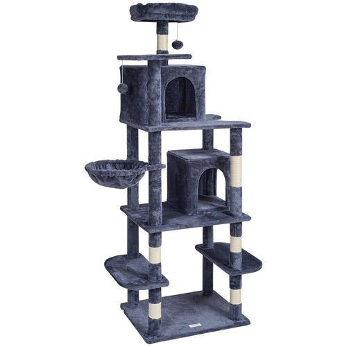 Deluxe Midnight Tower Cat Condo
